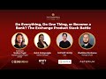 Do Everything, Do One Thing, or Become a Bank? The Exchange Product Stack Battle - Panel (IBW 2026)