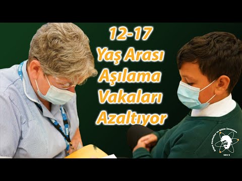 12-17 Yaş Arası Aşılama Vakaları Azaltıyor