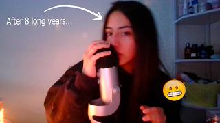 My first asmr video...after being a viewer for 8 years