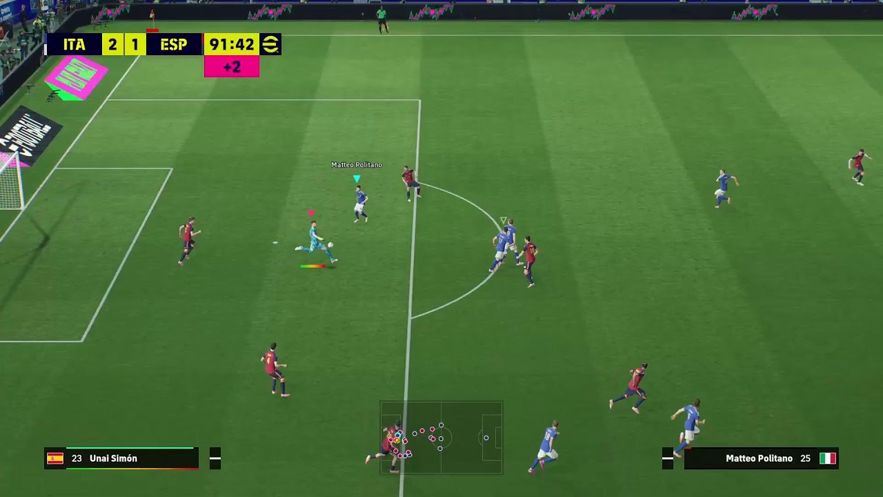 eFootball Italia vs España
