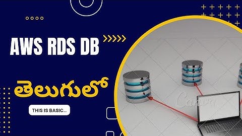 AWS RDS DB INSTANCE BASIC info classes in telugu