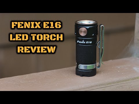 Fenix E16 LED Torch: Review