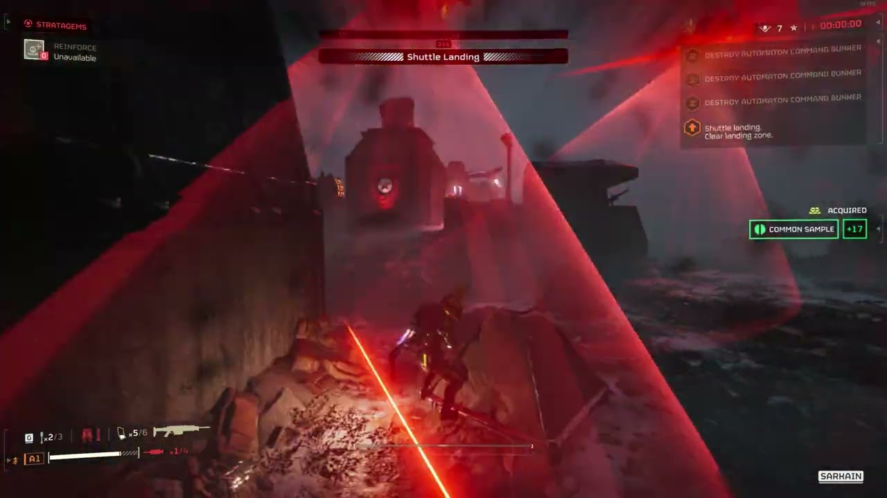 Amateurs secure the evac zone