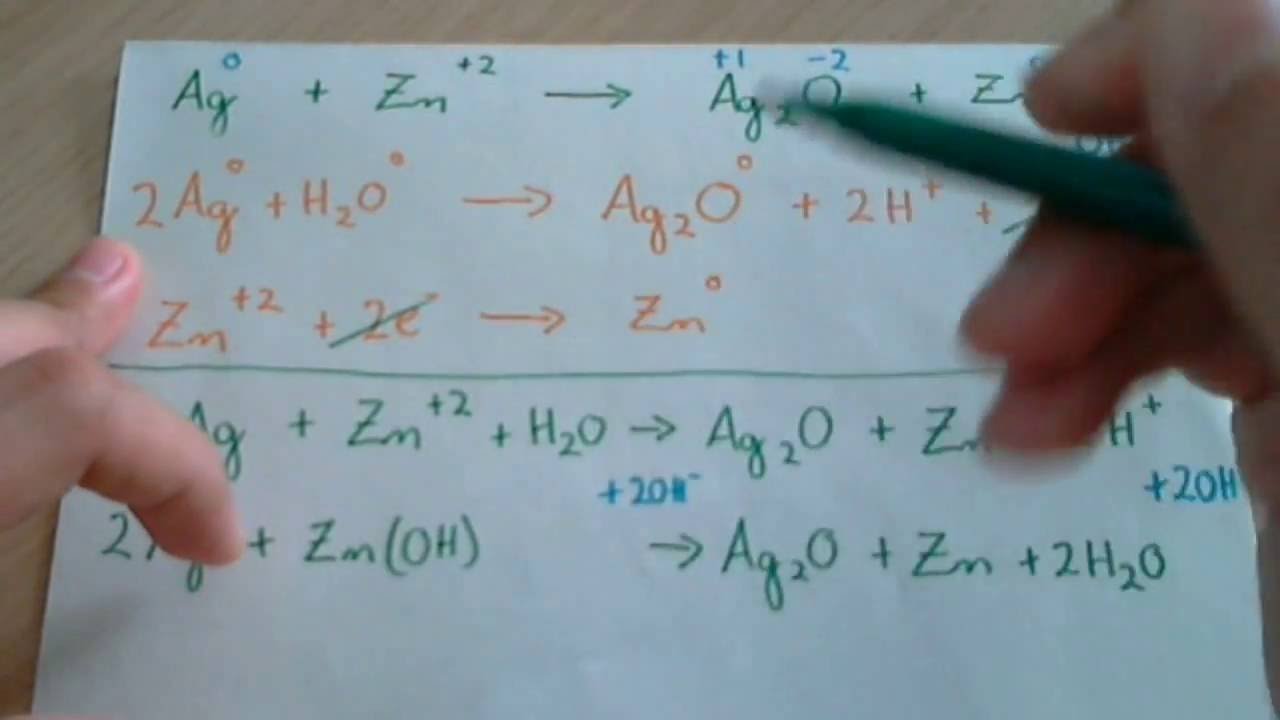 Ajustar o balancear una reacción redox en medio básico Ejemplo 2 - YouTube