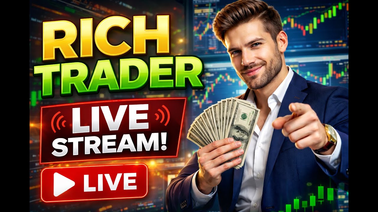 The Rich Trader  Live Stream - CRT + TBS