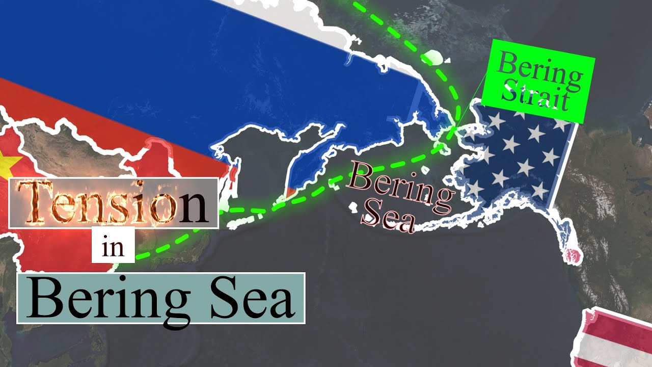 What is going on in Bering Sea between the US and Russia?
