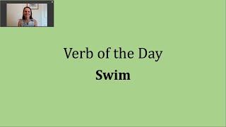 Verb of the Day - Swim screenshot 4