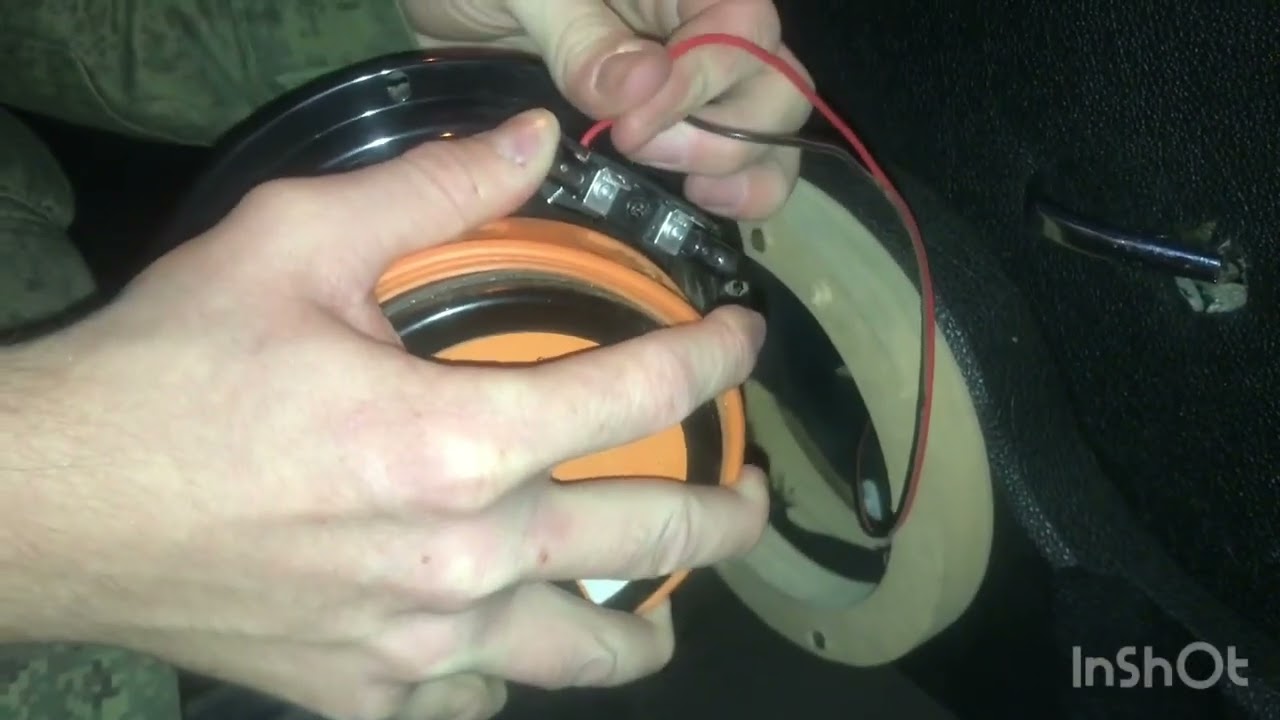 Замена штатных динамиков в Ваз 2107 на Dl audio Raven 165 v2