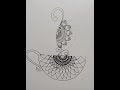 Sketch book | How to draw cup of tea |Mandala | drawing | Pen draw | Pen sketch