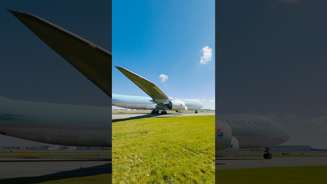 Korean Air Cargo bringing in the Queen👑 