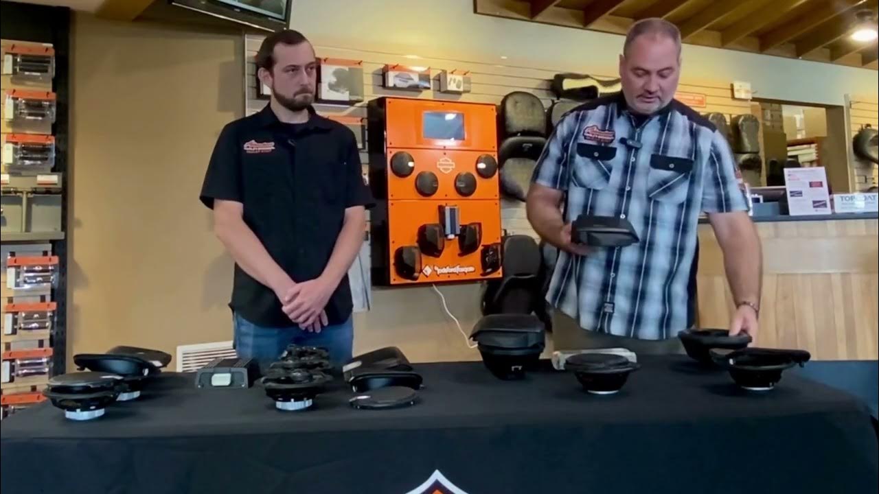 Harley Davidson® vs Rockford Fosgate YouTube