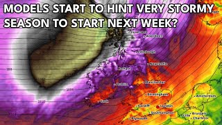 Models Start To Hint A Very Stormy Season To Start Next Week?
