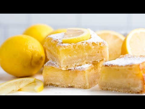 How to Make Luscious Lemon Bars