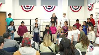 Mrs.  Fletcher's 4th Grade Class Performing The Nifty Fifty December 3, 2025