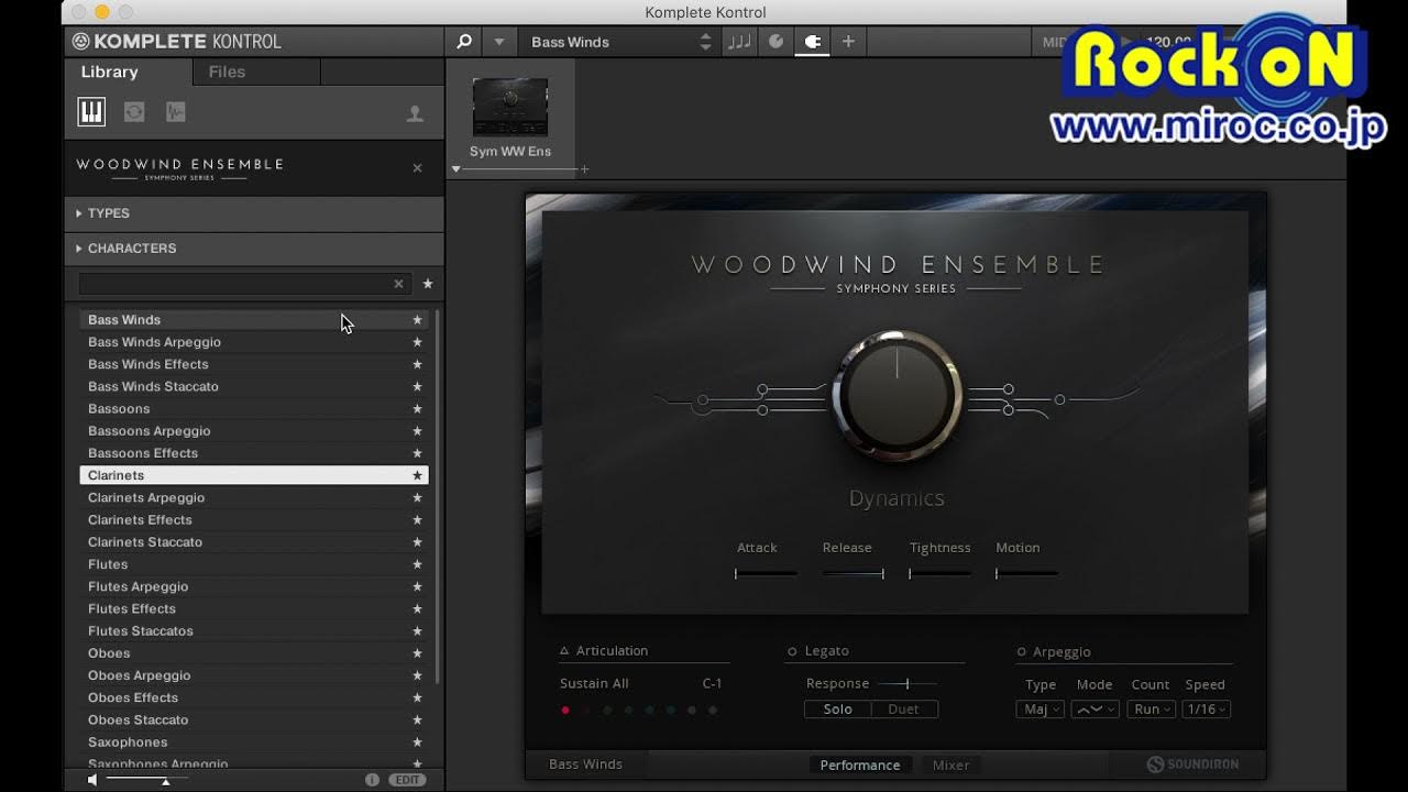 078SYMPHONY SERIES WOODWIND ENSEMBLE ☆Native Instruments KOMPLETE