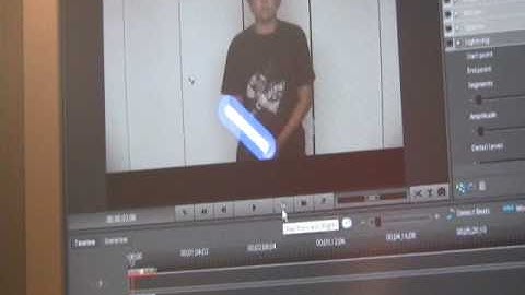 How to make a Lightsaber effect with lightning?!??!?