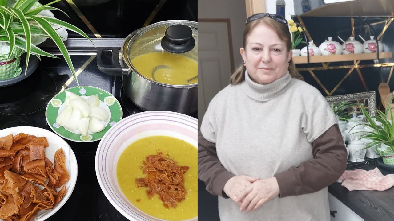 العدس بحامض بطريقة سهله وبمكونات مابتخطرببالك اقتصاديه طيب 👐