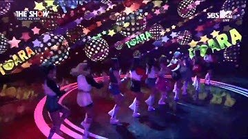141202 T-ara (티아라) - Little Apple (작은 사과) @ The Show Comeback Stage [720p]