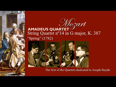 MOZART - String Quartet nº14 in G major, 