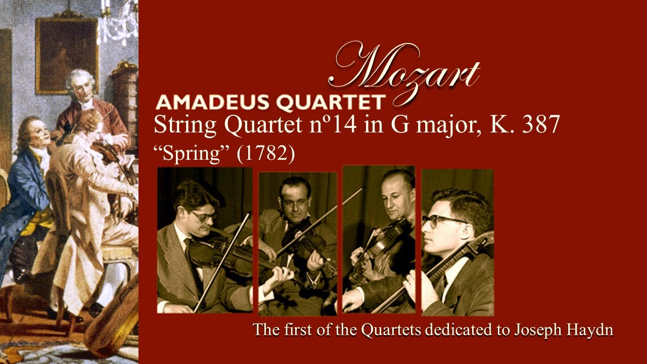 MOZART - String Quartet nº14 in G major, 