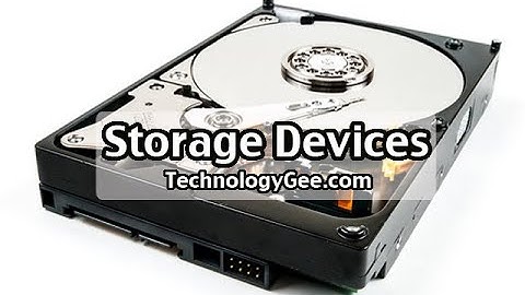 Storage Devices | CompTIA A+ 220-1001 | 3.4