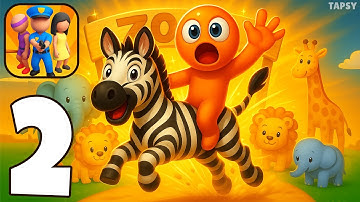 🦁My Wild Zoo Gameplay Walkthrough Part 2 – New Animals Arrive (Android,iOS)