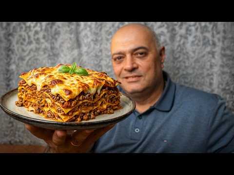 LASAGNA — The Most Delicious Casserole in the WORLD