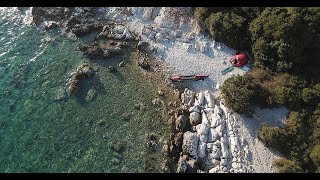 Island Škrda (Croatia) - and a house lying in ruins