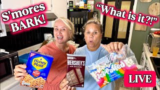 The NEW way to make S’mores! 😳 LIVE!
