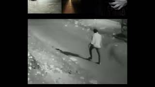 unexplained video  He claimed that something invisible pushed him from behind