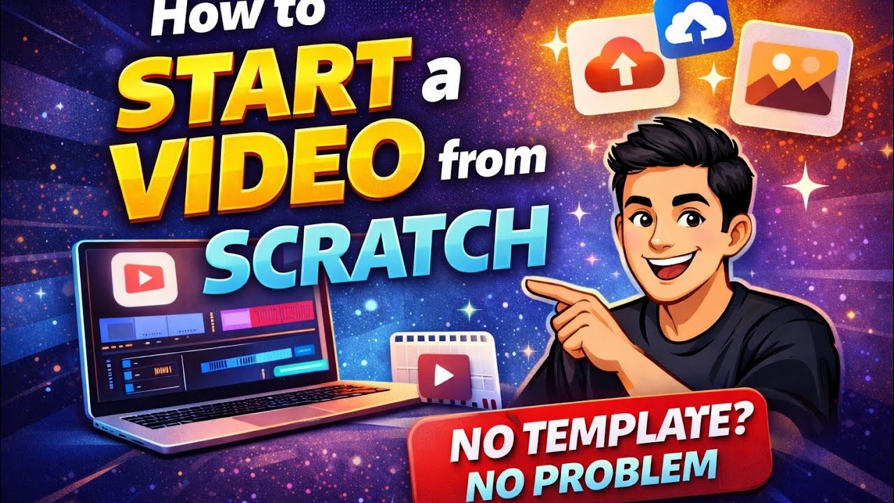 How to start a video from scratch - YouTube