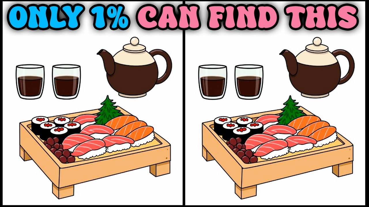 Spot The Difference: Train Your Eyes! This One Will Test Your Limits! 【Compilation】 