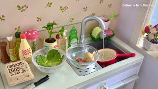 ReMent Mini Toy Food Cooking | Mini Toy Kitchen | Toy Miniature | Potato Egg Salad