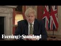 Prime Minister Boris Johnson announces national lockdown across England