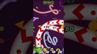 🐍worms Zone Shorts Gameplay #wormszone #shorts #ytshorts #youtubeshorts #games #snake #zeroempires