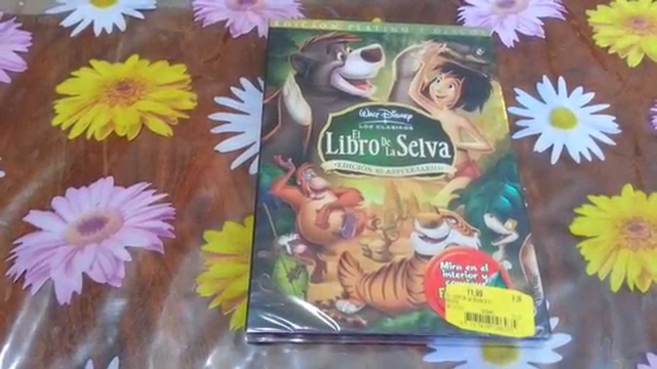 El Libro De La Selva Edición Platino 2 DVD Nuevo Y Precintado De ...