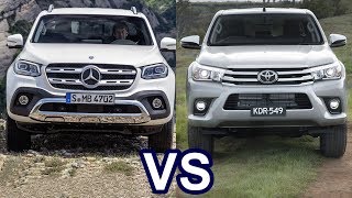 2018 Mercedes X-Class Vs 2018 Toyota Hilux