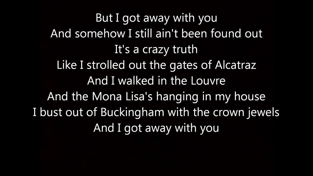 I Got Away with You by Luke Combs Lyrics YouTube
