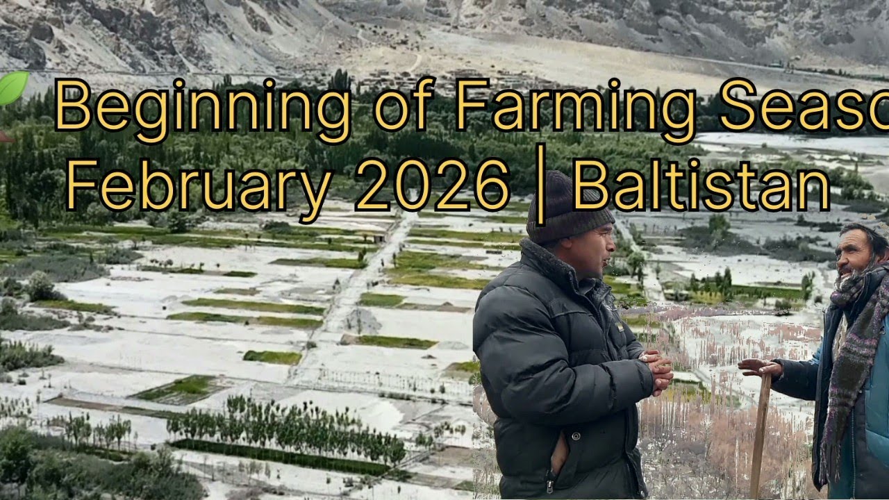 کاشت کاری کا آغاز 2026 🌱 | چینلز کی صفائی کی قدیم روایت | Village Life in Ghanche Baltistan