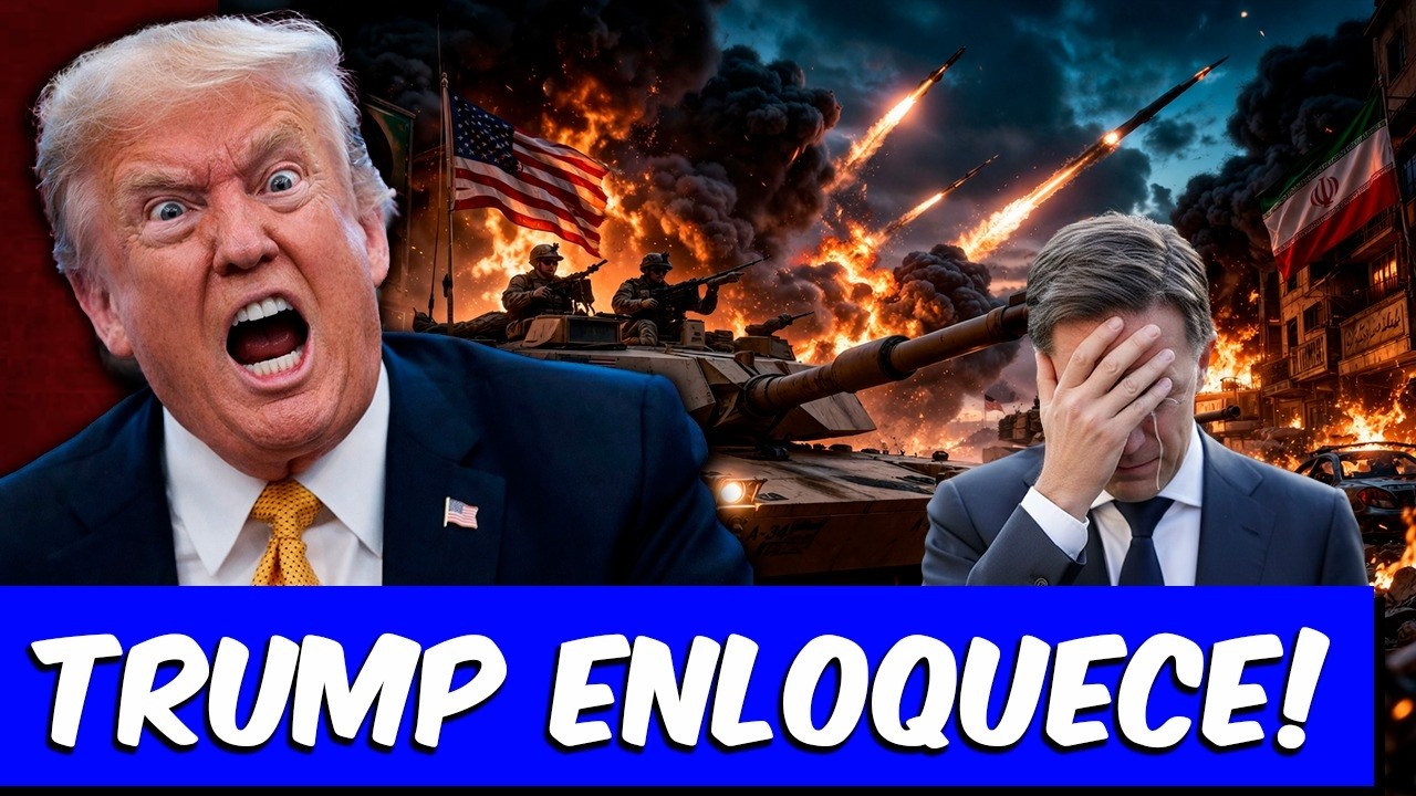 TRUMP ENLOQUECE! IRÁN DERROTADO. GUERRA FUE PRUEBA PARA LA OTAN!