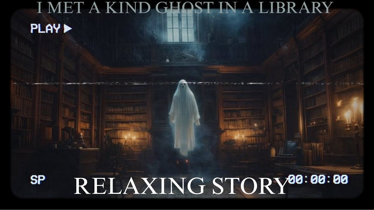 I met a kind ghost in a library | Relaxing BedTime Story