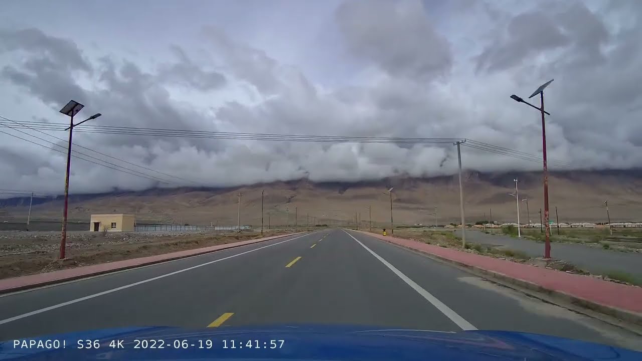 Relaxing With Driving on The Road in China, No Talking, No Music | Driving ASMR Video