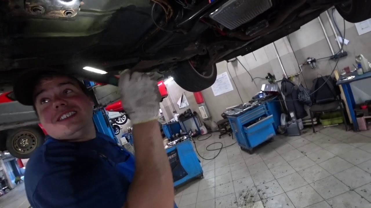 Пример диагностики ходовой части автомобиля. - YouTube