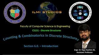 CS131 2020 Discrete Structures - Chapter 6 Counting - Introduction