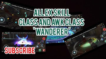 AVABEL ONLINE : ALL EX SKILL CLASS & AWAKEN CLASS 