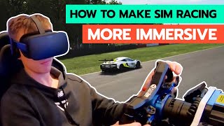How to make Simracing more IMMERSIVE with @Jaaames a Hardware Guide