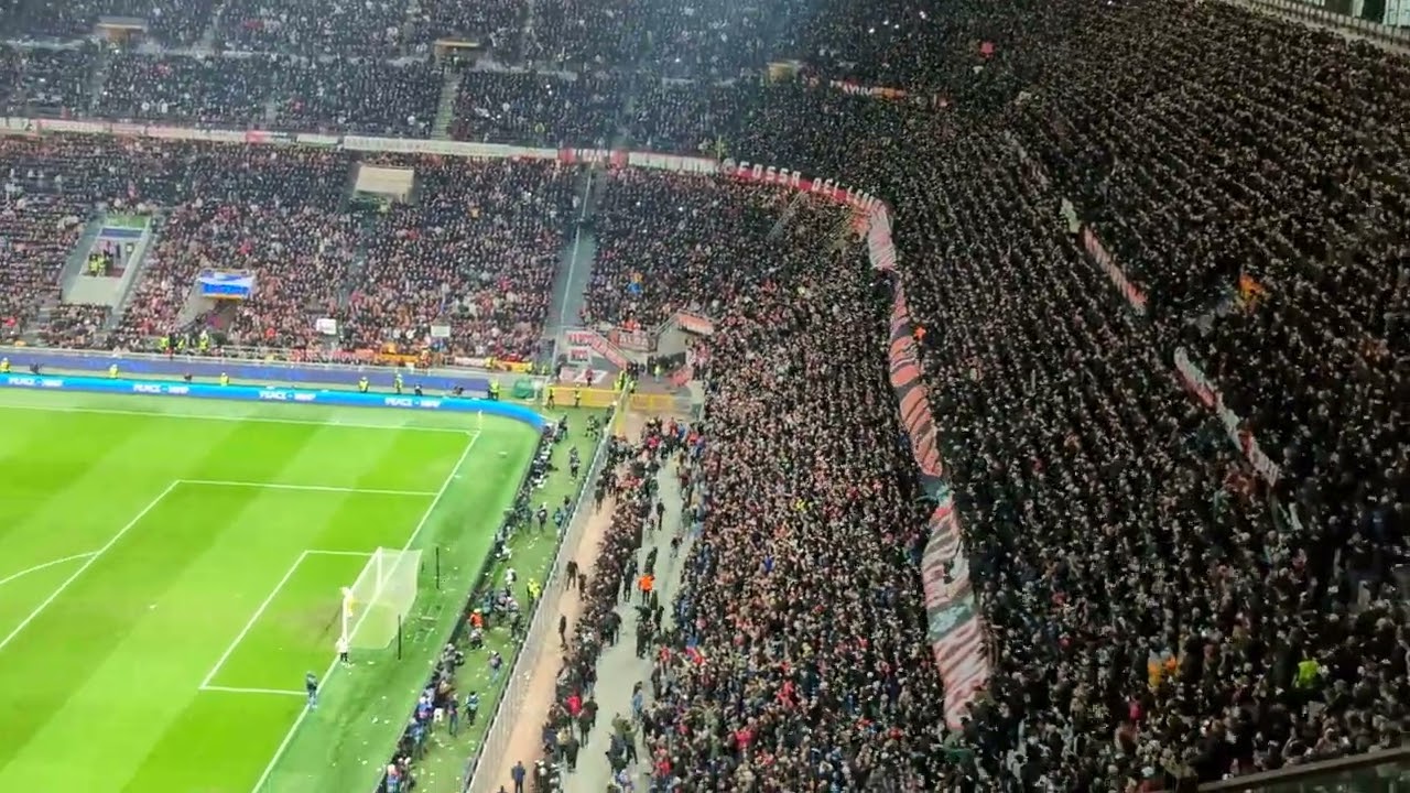 accoglienza Donnarumma curva sud Milan PSG