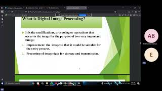 Lecture 2: Digital Image Processing