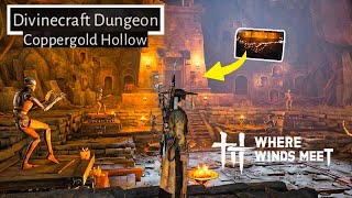How to Solve Divinecraft Dungeon Coppergold Hollow Puzzles | Where Winds Meet