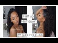 HALF UP HALF DOWN W/ CURLY CLIP INS | FT. BEAUTY FOREVER HAIR | NAOMI NYARA